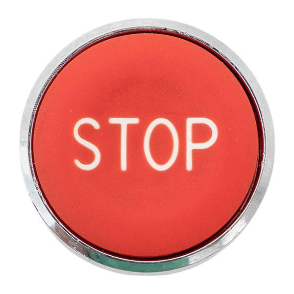 Механизм кнопки исполнительный "STOP" XB4 красн. плоский возвратный без фиксации IP65 EKF XB4BA-4158C-65