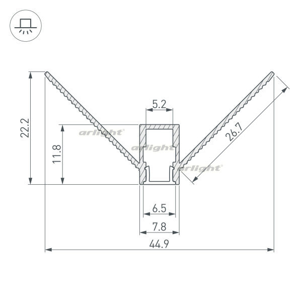 Профиль Arlight 034973