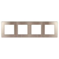 Рамка 4-м 12-5104-13 сатин бронза Эра Б0052536