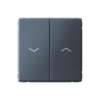 Выключатель для жалюзи 2-кл. ArtGallery 2х (сх. 4) 10А быстрозажим. клем. механизм грифель SE GAL000719S