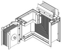 Секция Z-образ. прав. вверх 1000А Al 3L+N+PER НК IP55 тран. IEK LB-1000A4-25-F-ZRU