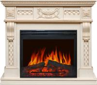 Royal Flame Каминокомплект Corsica - Слоновая кость с патиной с очагом Jupiter FX New