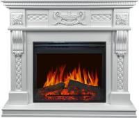 Royal Flame Каминокомплект Corsica - Матовый белый (Высота 1110мм) с очагом Jupiter FX New