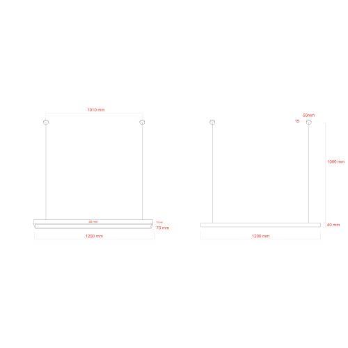 Светильник светодиодный Geometria ЭРА Block SPO-116-W-40K-024 24Вт 4000К 1750Лм IP40 1200х70х50 бел. ЛТ ЭРА Б0058866