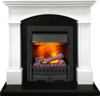 Dimplex Каминокомплект Langford - Белый с черным с очагом Danville Black FB2