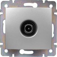 Розетка телевизионная оконечная TV СП Valena 10дБ 2400МГц механизм алюм. IEK 770130