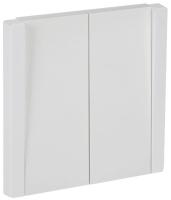 Выключатель перекрестный 2-кл. СП FORTE&PIANO FP209 10А бел. IEK FP-V23-0-10-1-K01