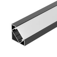 Профиль SL-KANT-H18-2000 BLACK L2000 алюм. Arlight 049430