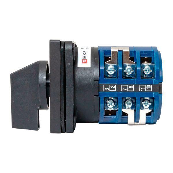 Переключатель кулачковый ПК-1-102 2п 32А "0-1-2-3" IP65 EKF pk-1-102-32-65