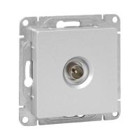 Розетка телевизионная TV 1-м СП Эпика механизм алюм. EKF UP1-SOA-TV-1