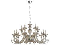 Подвесная люстра Newport 8620+5/C chrome cognac