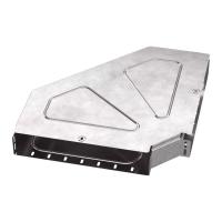 Угол для лотка горизонтальный 90град. 400х80 Стандарт с крышкой Промрукав PR16.0623