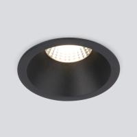 Встраиваемый светильник Elektrostandard 15266/LED 7W 4200K BK черный