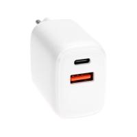 Устройство зарядное сетевое USB QC (20W) + Type C PD (20W) бел. Rexant 18-2225