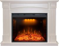 Royal Flame Каминокомплект Boston - Слоновая кость с очагом Emerald 28