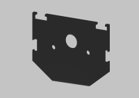 Crystal Lux Заглушка для встраиваемого магнитного трека в натяжной ПВХ потолок, в комплекте 2 шт Crystal Lux CLT 0.234 06 BL