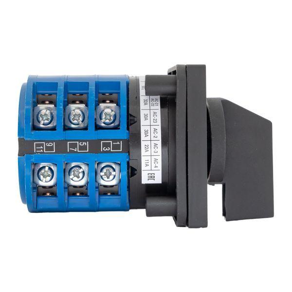 Переключатель кулачковый ПК-1-43 3П 32А "1-0-2" EKF pk-1-43-32