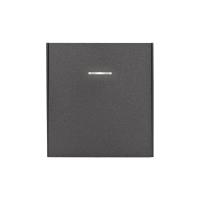 Выключатель STRONG 1 кл с подсветкой 10А с/у графит KRANZ