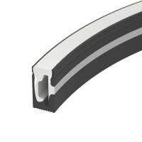 Профиль WPH-FLEX-0612-SIDE-S8-10m BLACK L10000 силикон. (уп.10м) Arlight 045785