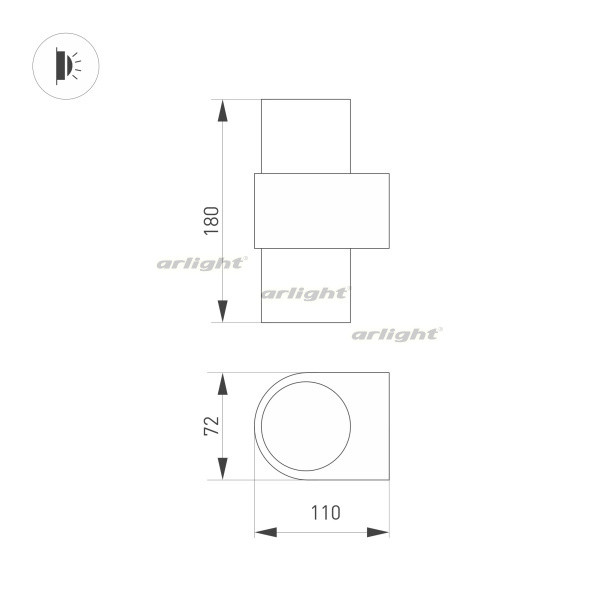 Бра Arlight 033555