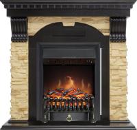 Royal Flame Каминокомплект Dublin - Венге / Сланец с очагом Fobos FX Black
