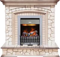 Dimplex Каминокомплект Preston - Белый/Слоновая кость с патиной с очагом Danville Chrome FB2