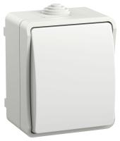 Выключатель кнопочный 1-кл. ОП Форс IP54 ВСк20-1-0-ФБ бел. IEK EVS13-K01-10-54-DC