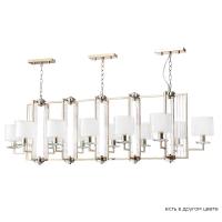 Crystal Lux Люстры Crystal Lux NICOLAS SP12 L1600 GOLD/WHITE