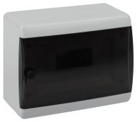 Корпус навесной ЩРН-П-8 ЭРА COMFORT IP41 прозр. крышка пластик. бел. ЭРА Б0067224