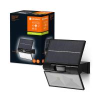 Светильник ENDURA FLOOD SOLAR DOUBLE SEN DG 2.9Вт 55Лм 3000К настенный темн. сер. LEDVANCE 4058075576636