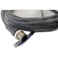 Кабель M12 5A штыревой 5000мм прямой полиуретан свободный конец СЦМ120025-05A-2-05000 черн. СТЭЗ 185210730