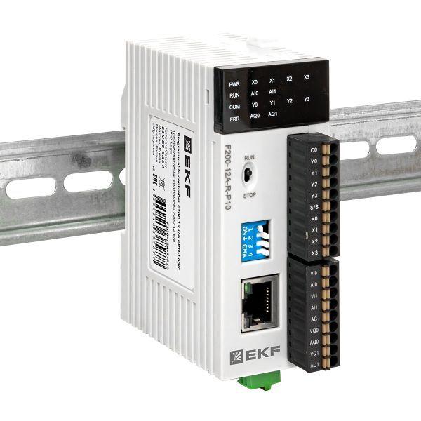 Контроллер программируемый F200 12 в/в PRO-Logic (с поверкой) EKF F200-12A-R-P10-V