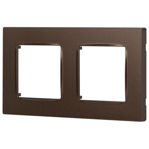 Рамка 2-м 12-5202-13 Классик бронза Эра Б0067787