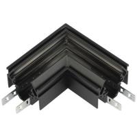 Коннектор TRM-PC20-CCN-B угловой для шинопровода для натяжных потолков магнитн. NOVA черн. Эра Б0063942