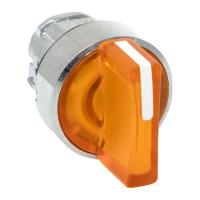 Механизм переключателя исполнительный ХB4 желт. на 3 положения с фиксацией с подсветкой с короткой ручкой IP65 EKF XB4BD3FL-Y-65