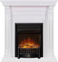 Royal Flame Каминокомплект Orlean - Белый с очагом Fobos FX M Black RC