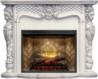 Dimplex Каминокомплект Castle - Слоновая кость с темной патиной с очагом Revillusion RBF30