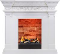 Dimplex Каминокомплект Amalfi - Белый дуб с очагом Cassette 400 LNH-INT (с дровами)