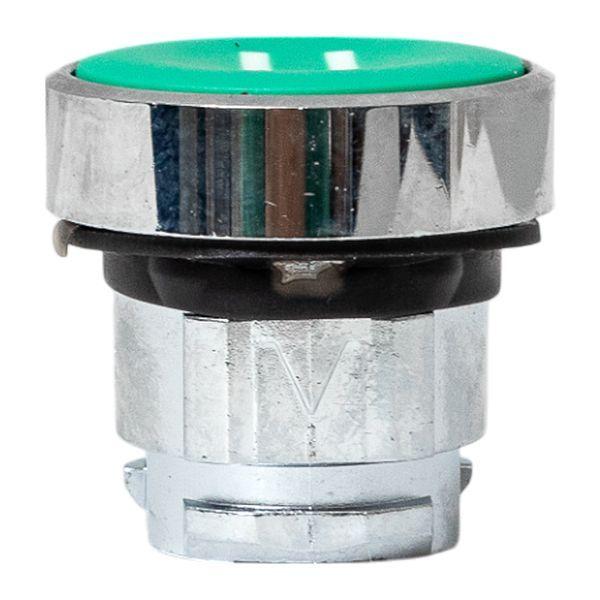 Механизм кнопки исполнительный "II" XB4 зел. плоский возвратный без фиксации IP65 EKF XB4BA-3154C-65