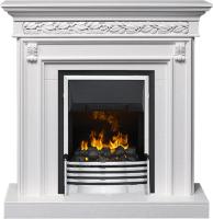 Dimplex Каминокомплект Valletta - Белый (Ширина 1040 мм) с очагом Flagstaff