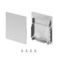 Заглушка SL-LINE-4050-3L-LOW глухая пластик (комплект) Arlight 044674