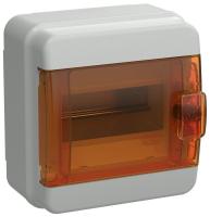 Корпус пластиковый КМПн-6 IP65 оранж. прозр. дверь TEKFOR IEK TF5-KP72-N-06-65-K03-K09