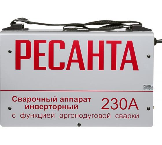 Инвертор сварочный САИ-230-АД 230А d5 220В IP21 режим ММА аргонодуговой Ресанта 65/17