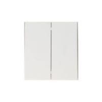 Выключатель STRONG 2 кл для жалюзи возвратный 10А с/у жемчуг KRANZ