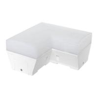 Коннектор фигурный для светодиодных линейных светильников ДБО-L бел. 8Вт 6500К IP20 LUMA EKF LBL-L-8-W-6500