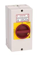 Выключатель-разъединитель главный аварийный 4п 63А IP65 закрытого исп. с замком SE MSD63411R