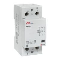 Контактор модульный КМ 63А 1NC+1NO 230В AC (2 мод.) AVERES EKF km-av-2-63-11-230V