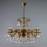 Подвесная люстра AMBIENTE by BRIZZI 2118/10 AB Tear Drop