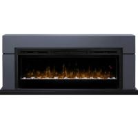Dimplex Каминокомплект Lindos (линейный) - Серый графит с очагом Prism BLF5051