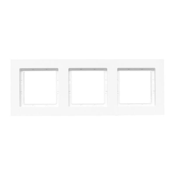 Рамка 3-м Эпика IP44 пластик бел. EKF UP1-FPW-03-44